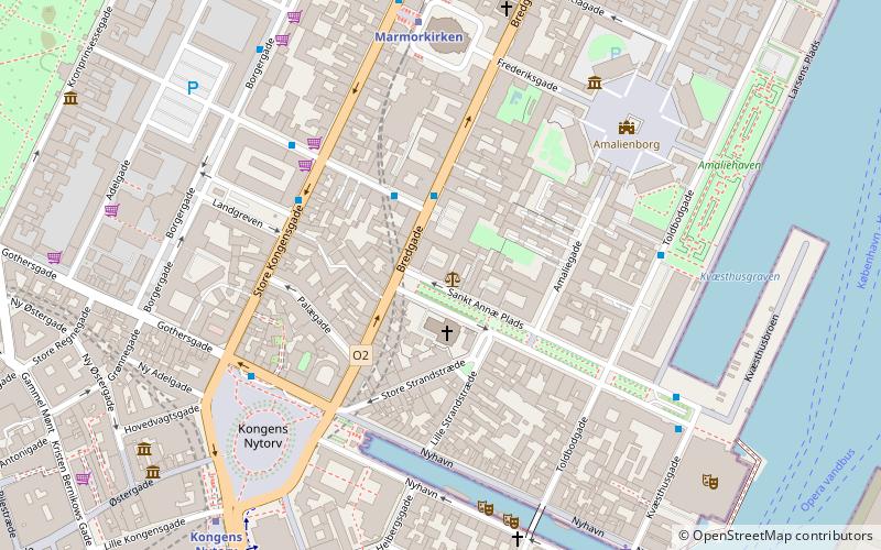 Sankt Annæ Plads 1–3 location map