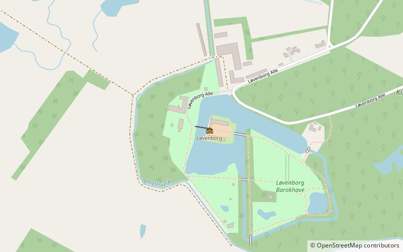 Løvenborg location map