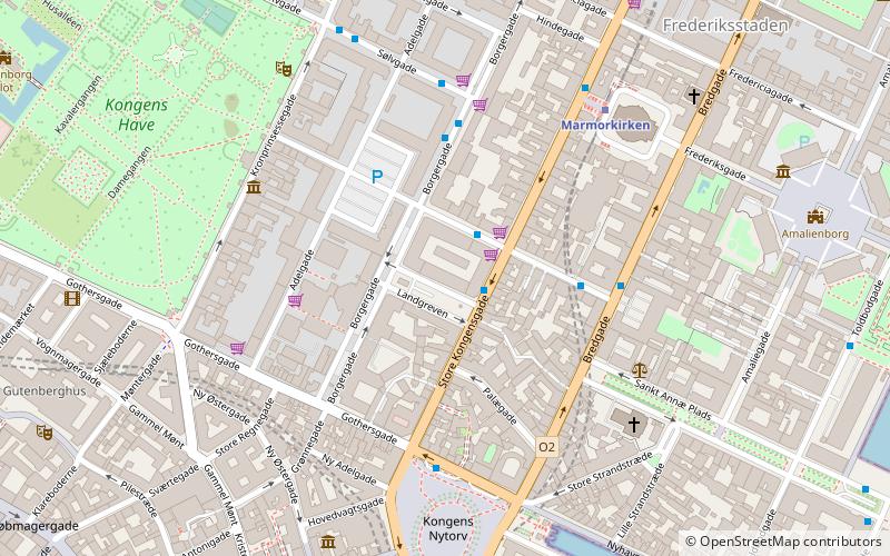 Sankt Annæ Passage location map