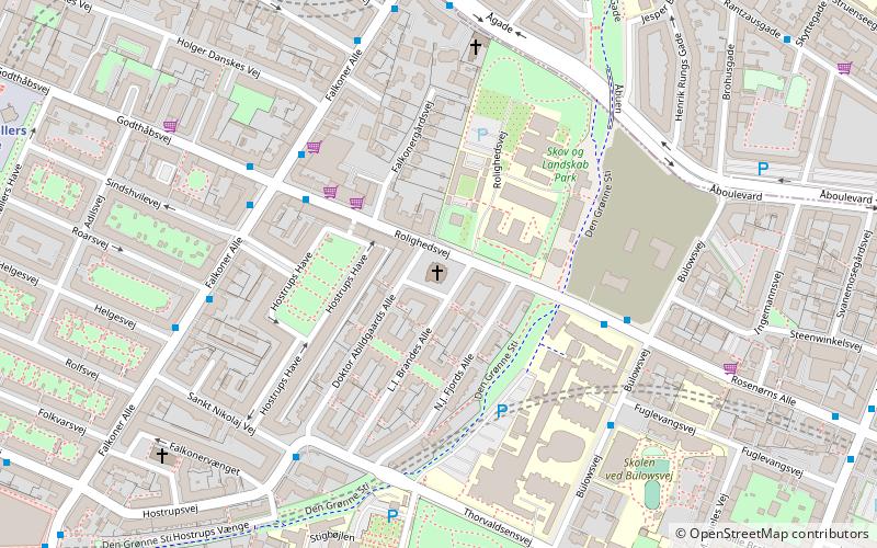 St Thomas' Church location map
