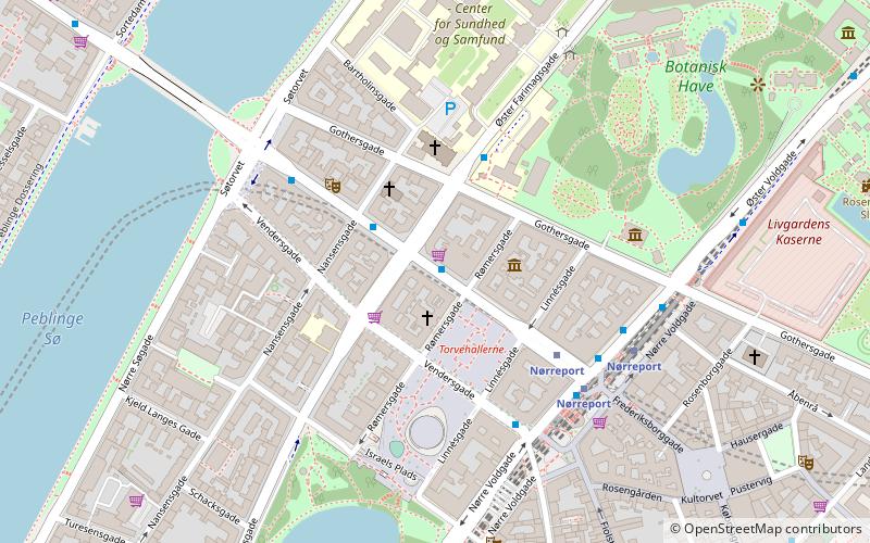 Frederiksborggade location map