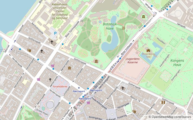muzeum botaniczne kopenhaga location map