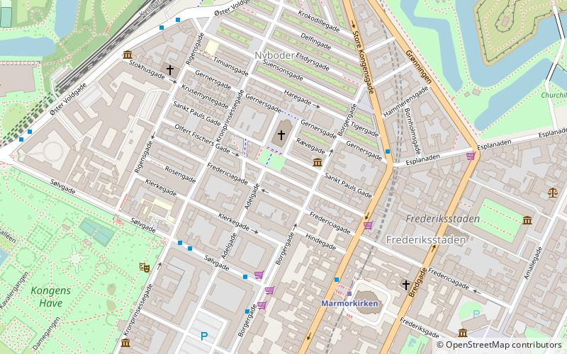 Olfert Fischers Gade location map