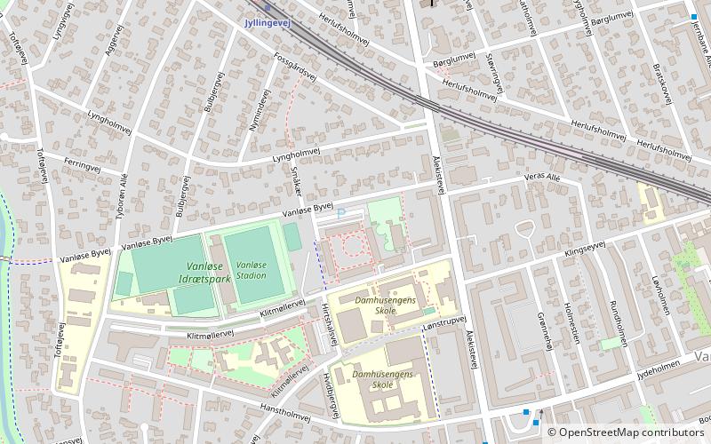 vanlose kopenhaga location map