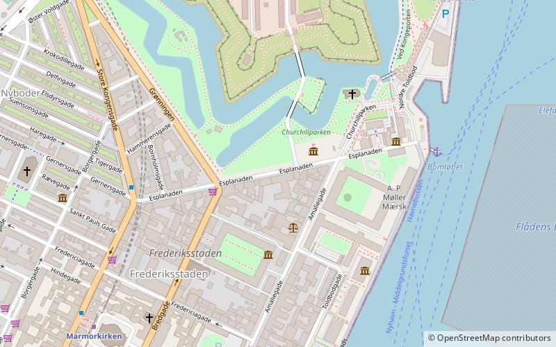 Esplanaden location map