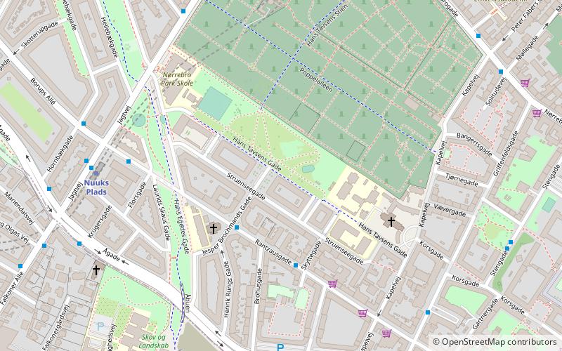 Hans Tavsens Gade location map