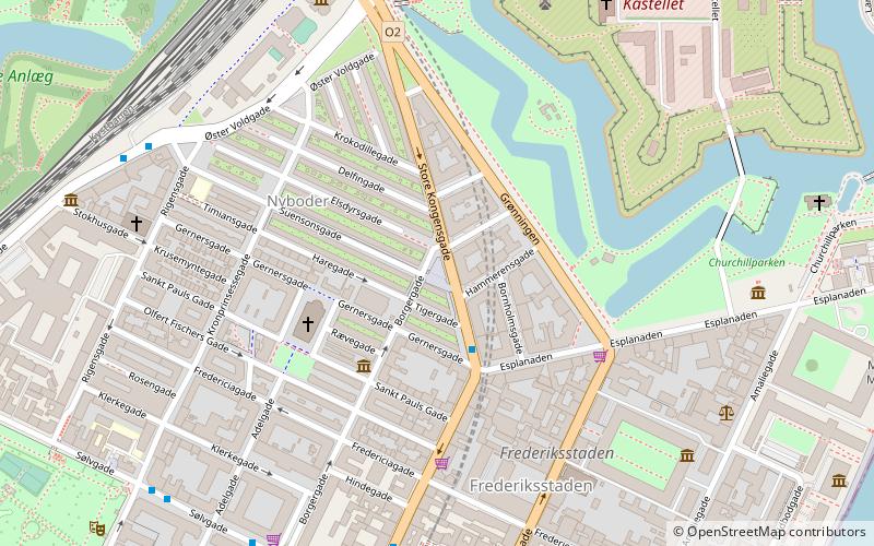 Edouard Suenson Memorial location map