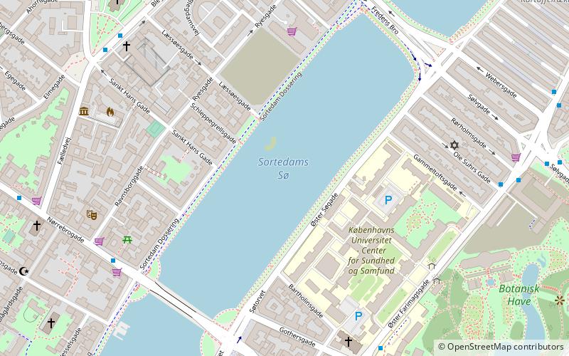 Kopenhagener Seen location map