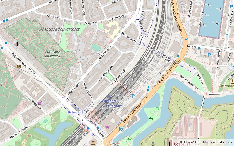 Glacisgården location map