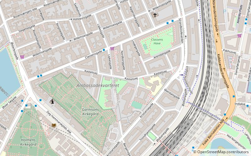 Kastelsvej location map