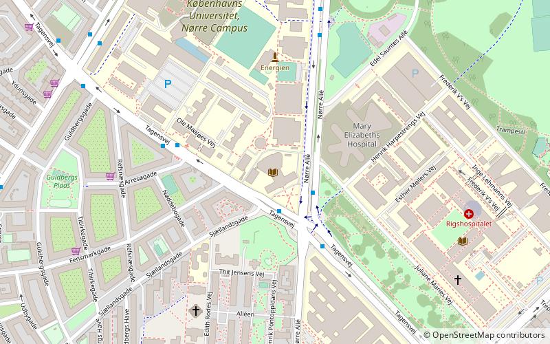 University of Copenhagen Faculty of Science location map
