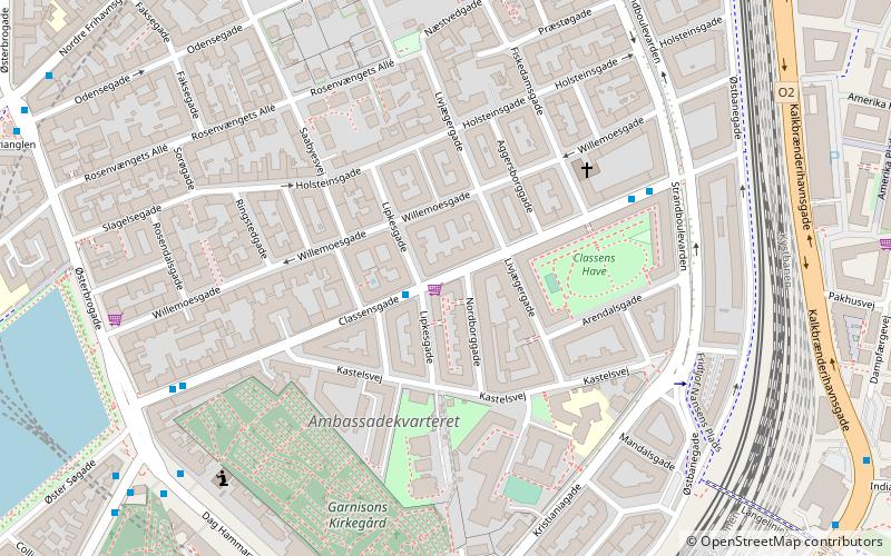 Classensgade location map