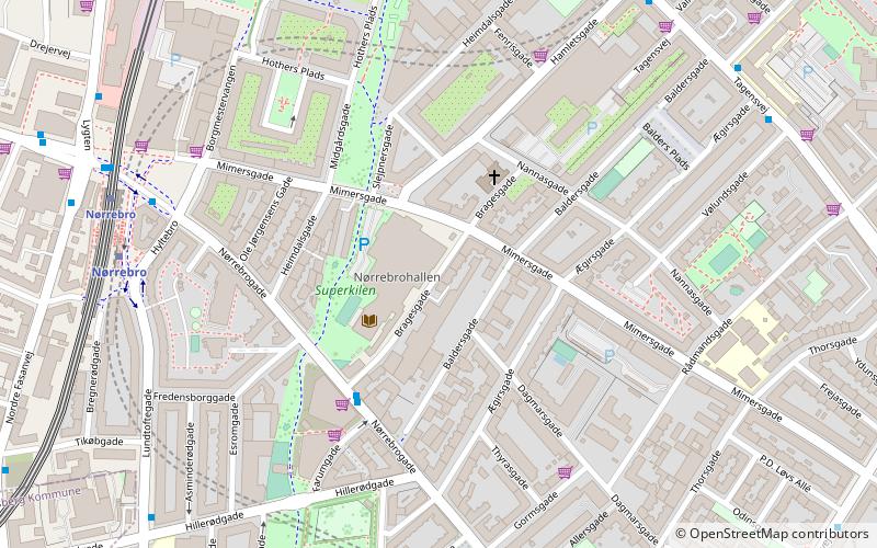 bragesgade kopenhaga location map