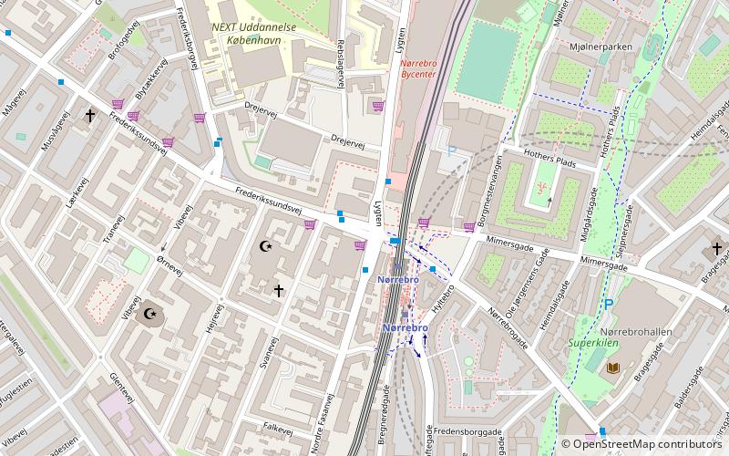 Frederikssundsvej location map