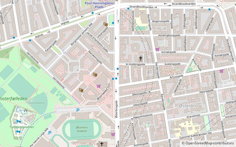 Østerbrogade location map