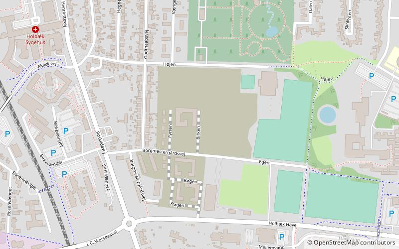 Holbæk Stadion location map