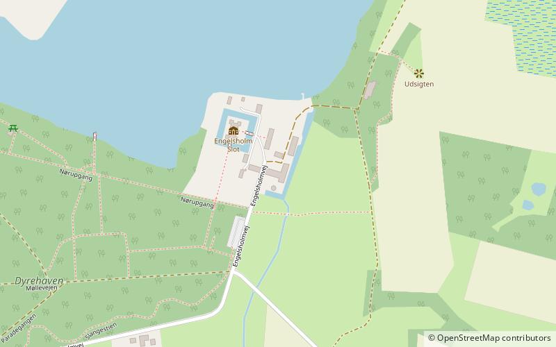 Engelsholm Castle location map