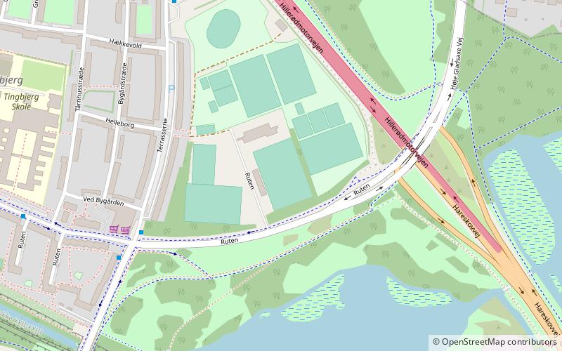 Tingbjerg Idrætspark location map