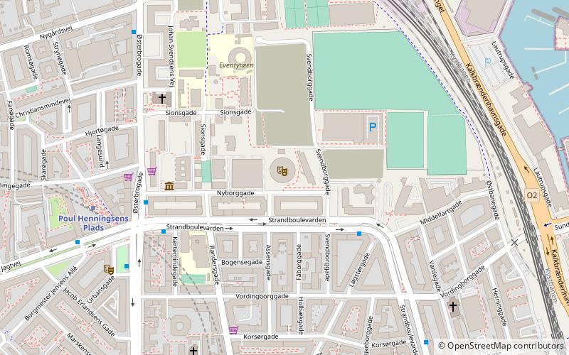 Østre Gasværk Teater location map