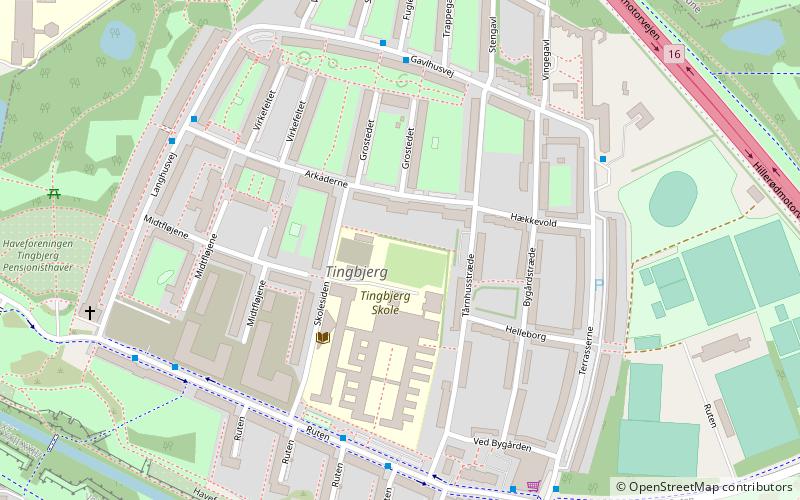 Tingbjerg location map