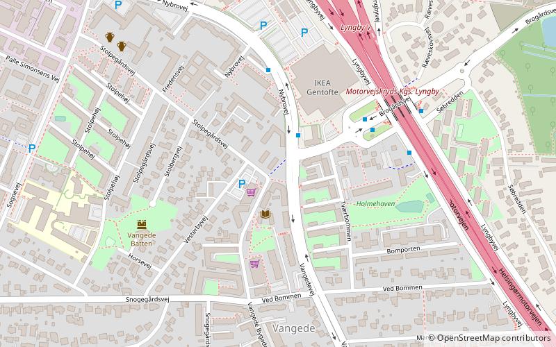 Dan Turèlls Plads location map