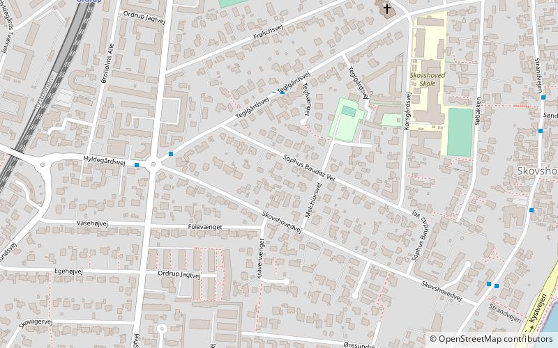 Skovshoved location map