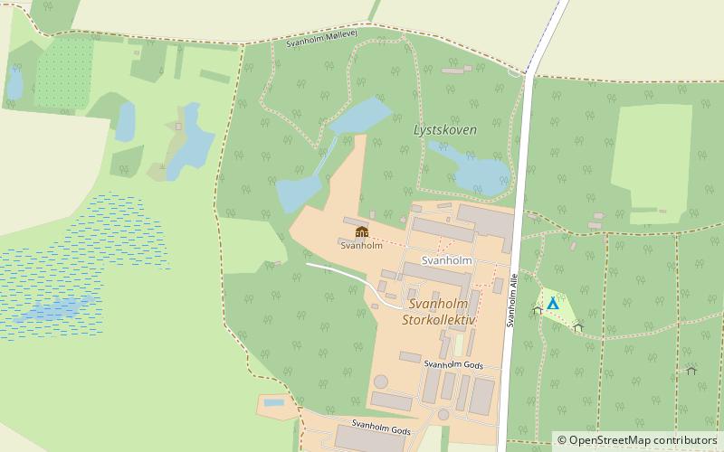 Svanholm location map