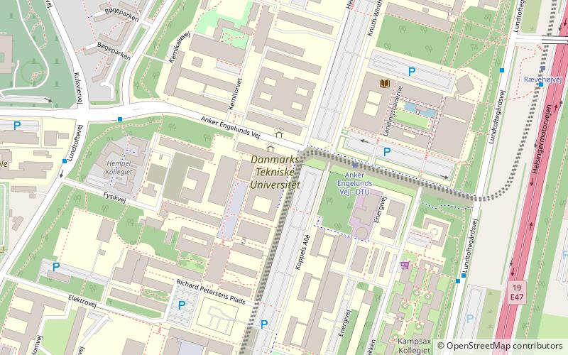 danemarks technische universitat kopenhagen location map
