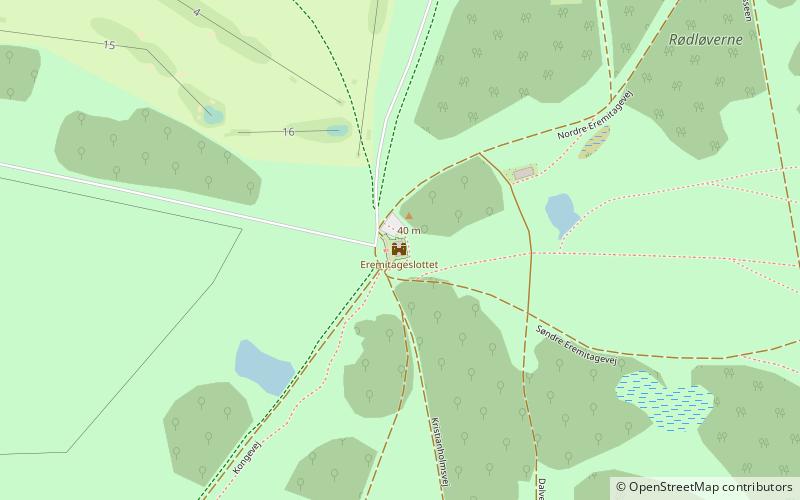 Hermitage Hunting Lodge location map