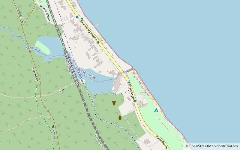 Strandmøllen location map