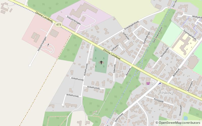 Filskov Kirke location map