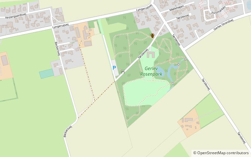 Gerlevparken location map