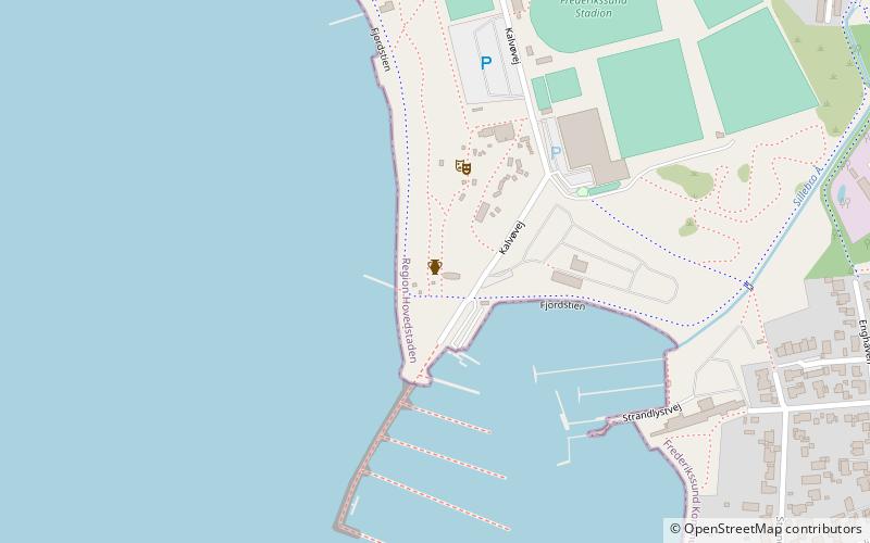 Frederikssund Vikingeboplads location map