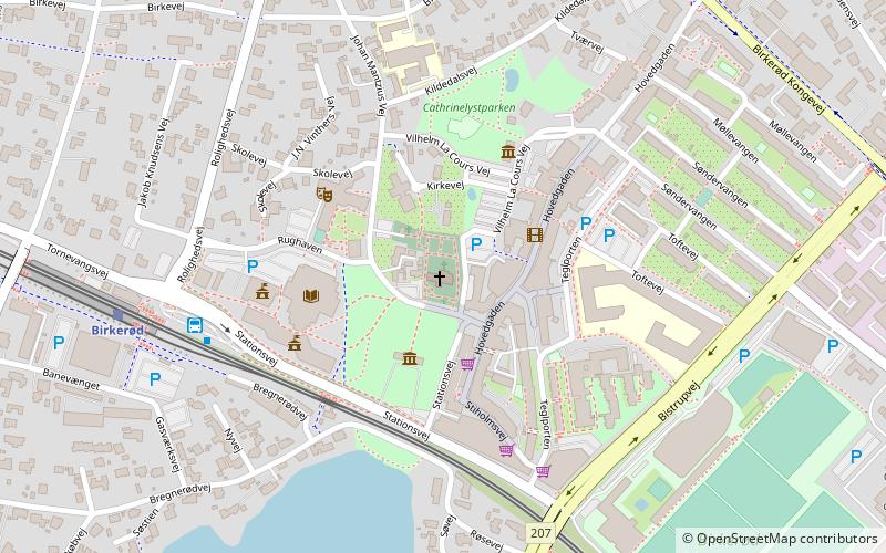 Birkerød Church location map