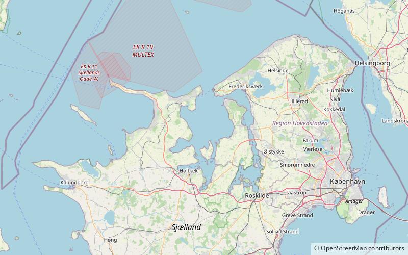 Isefjord location map