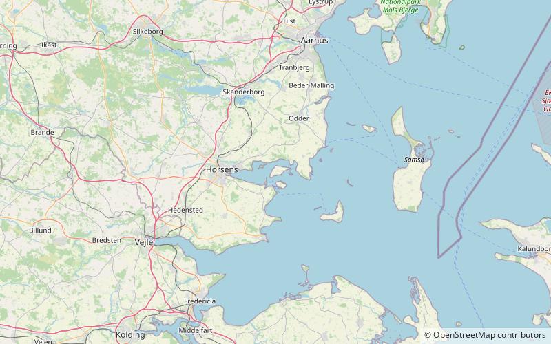 Alrø location map