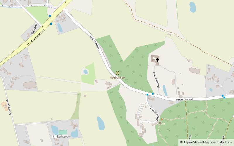 kloster aasebakken location map