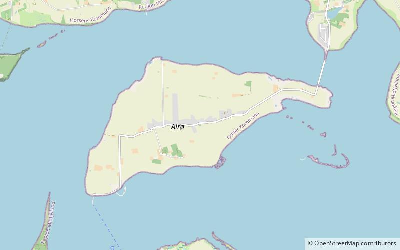 Alrø Kirke location map