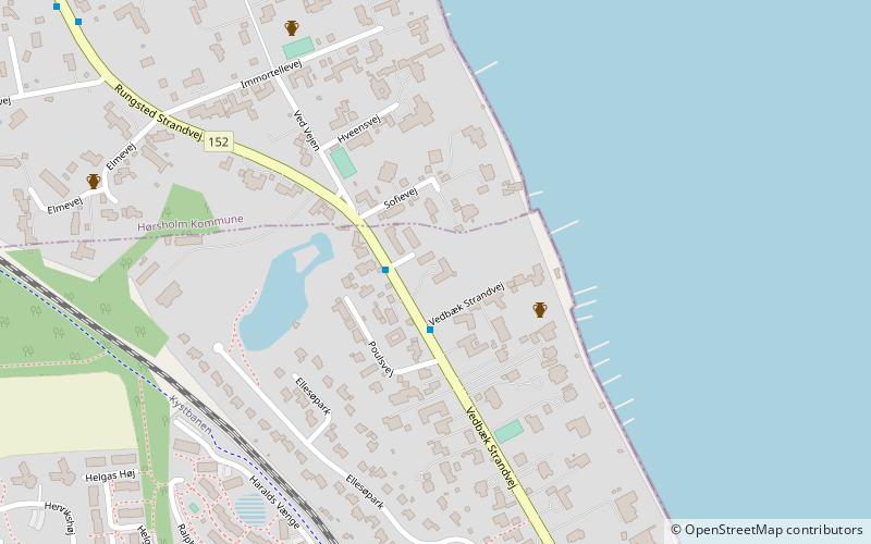 strandridergaarden oresund coast location map