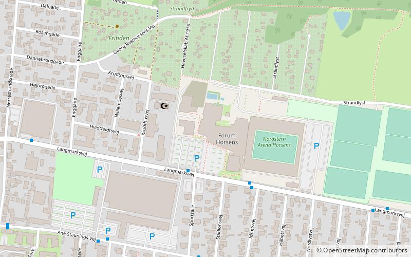 forum horsens location map