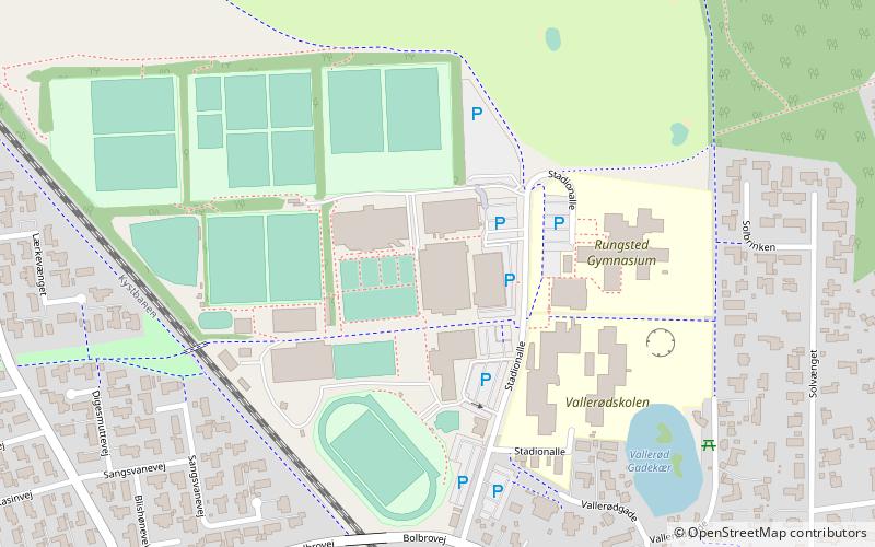 Vallerød location map