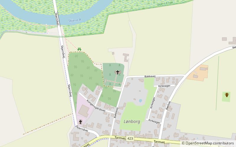 Lønborg Kirke location map