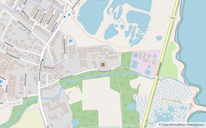 Nivaagaard Teglværks Ringovn location map