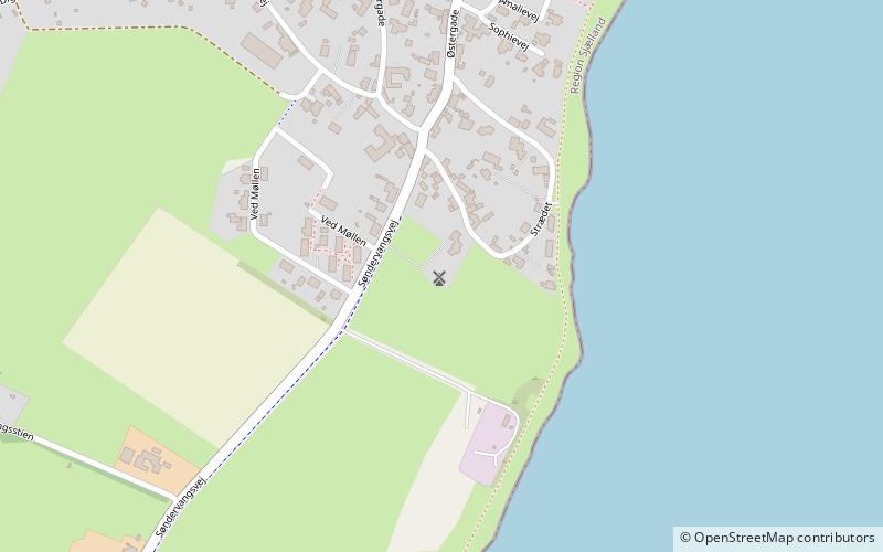 Rørvig Mølle location map