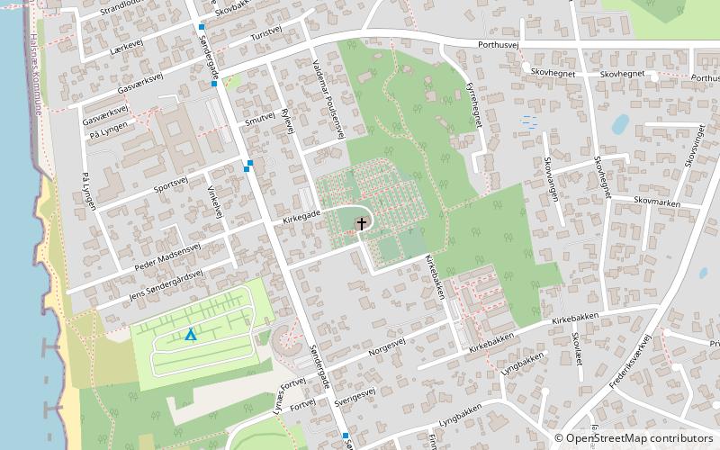 Lynæs Kirke location map