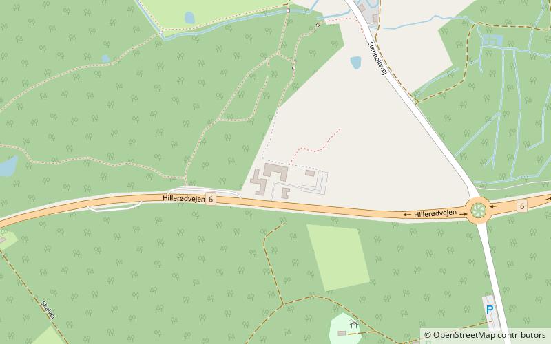 Egelund Slot location map