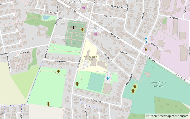 Nørre-Snede Kommune location map