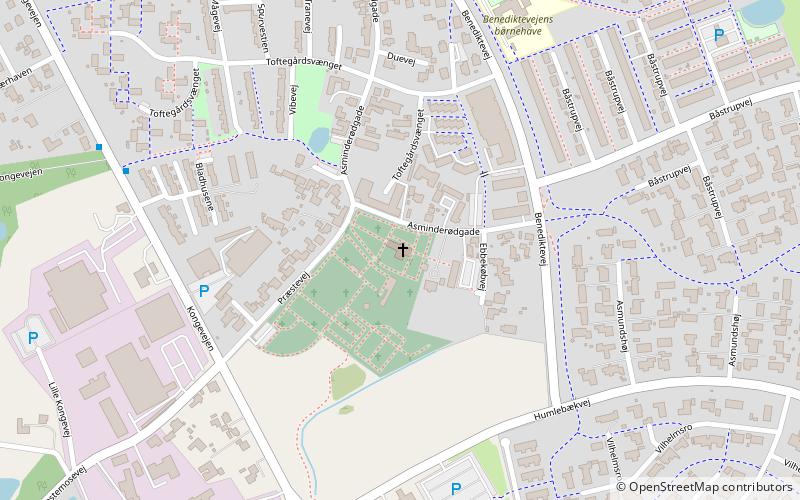 Asminderød Church location map