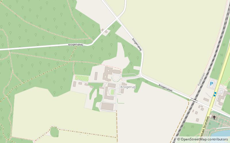 Krogerup location map