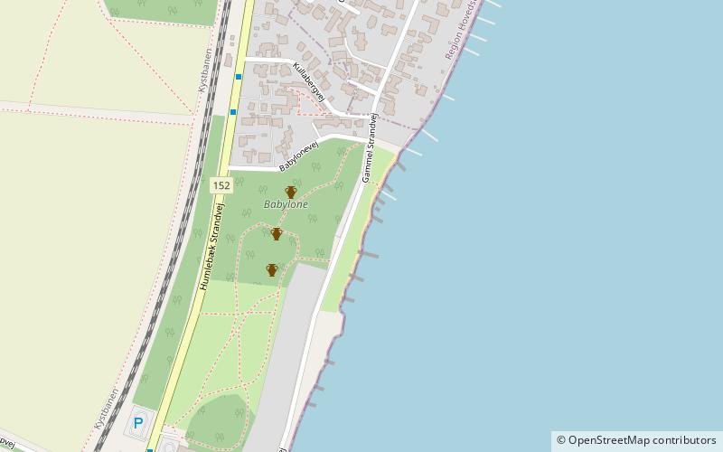 babylone strand gmina fredensborg location map